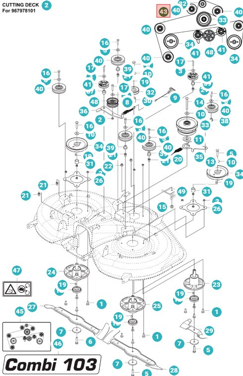 Keilriemen RC 318T, RC320Ts AWD