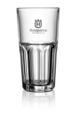Husqvarna clear glass tumbler with Husqvarna logo - 31cl, 12 pcs Husqvarna clear glass tumbler with Husqvarna logo - 31cl, 12 pcs