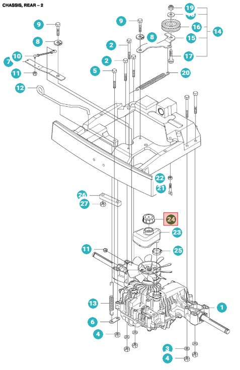 Tankdeckel-Baugruppe
