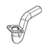 Krümmer links komplett Krümmer links komplett