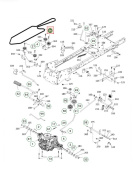 Antriebsriemen Husqvarna TC142, TC238, TC239T, TC242, TC338 u. a Antriebsriemen Husqvarna TC142, TC238, TC239T, TC242, TC338 u. a