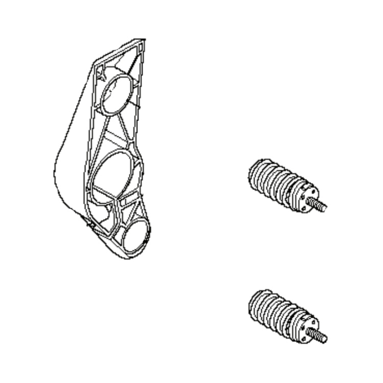 Halter-Kit Antivibration 5911860-01