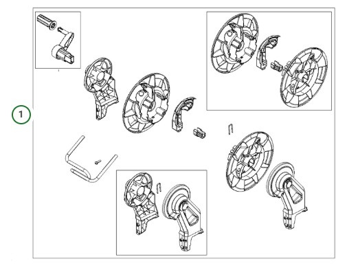 Griff Dunkelgrau 5926176-38