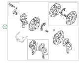 Griff Dunkelgrau 5926176-38 Griff Dunkelgrau 5926176-38