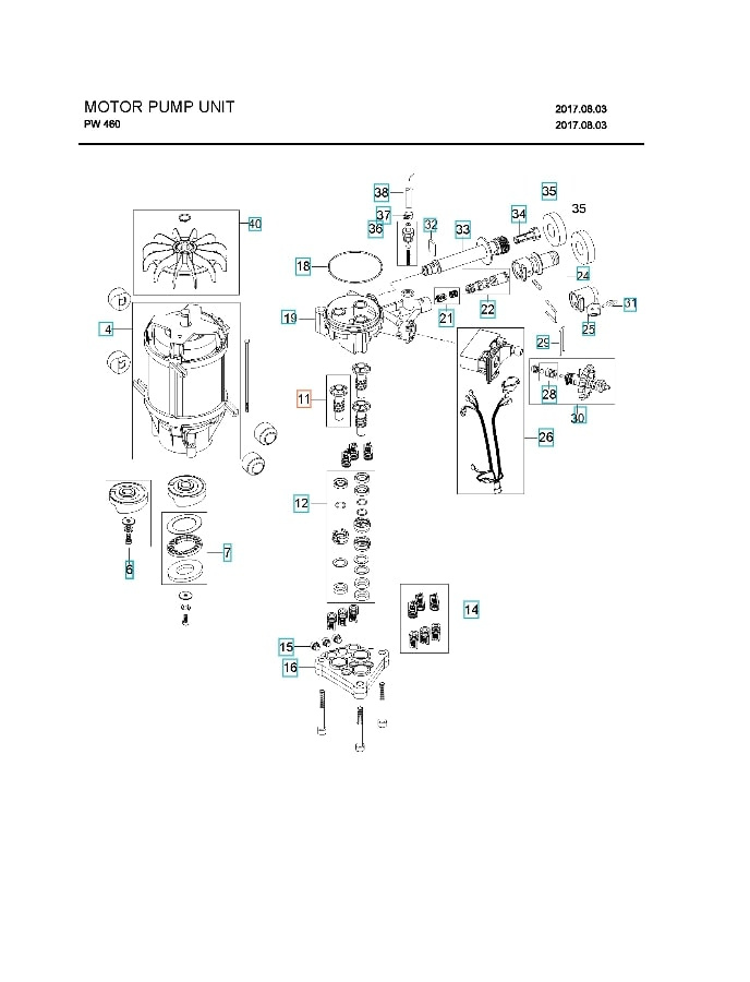 Kolben Keramik Rep, Kit 5926176-80
