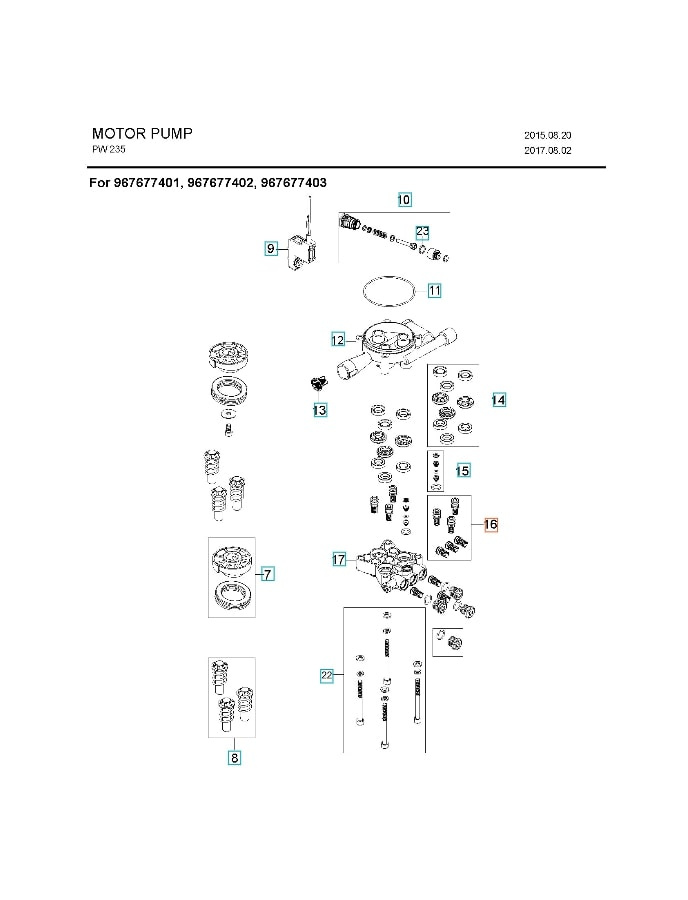 Ansaugventil Und Druckauswahl 5926176-99