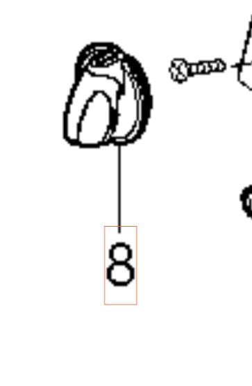 Knopf Drehknopf Gr.1 4Kt,6X6 5926177-08