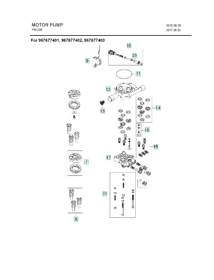 Filter Wasserfilter Komplett 5926177-13