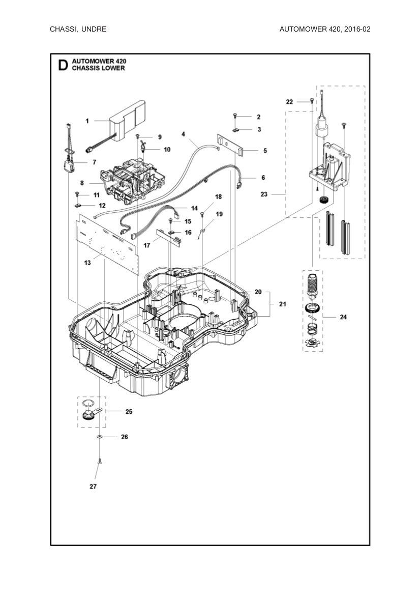 Platine Schleifensensor PCBA