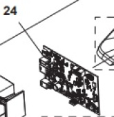 Platine Ladestation 310, 315, 315X, 405X, 415X Platine Ladestation 310, 315, 315X, 405X, 415X