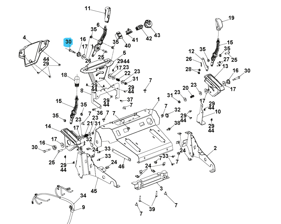 Bolzen Außensechskant 5/8 5930920-01
