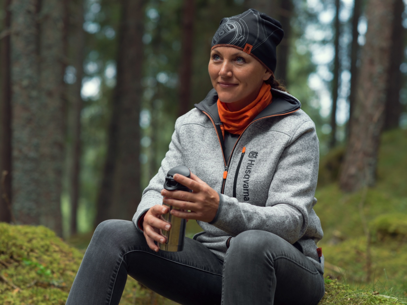 Husqvarna Xplorer Damen-Microfleecejacke, XS