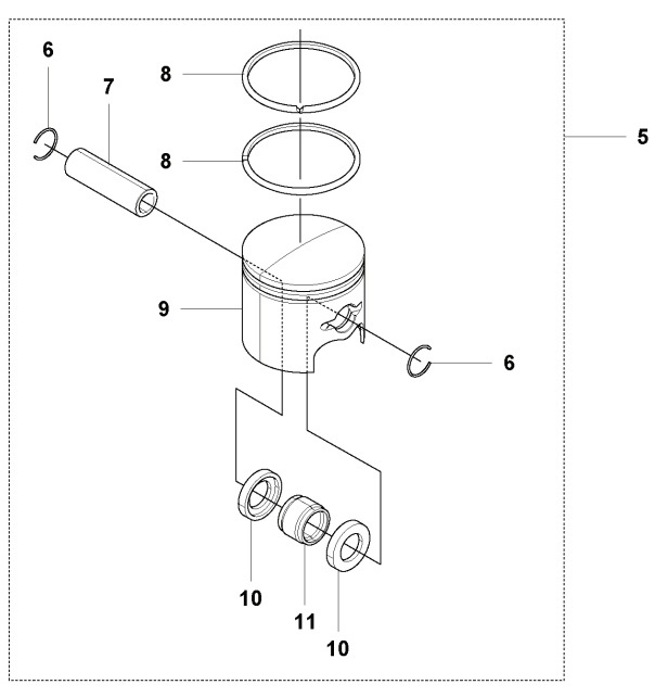 Kolben Komplett 5933051-01