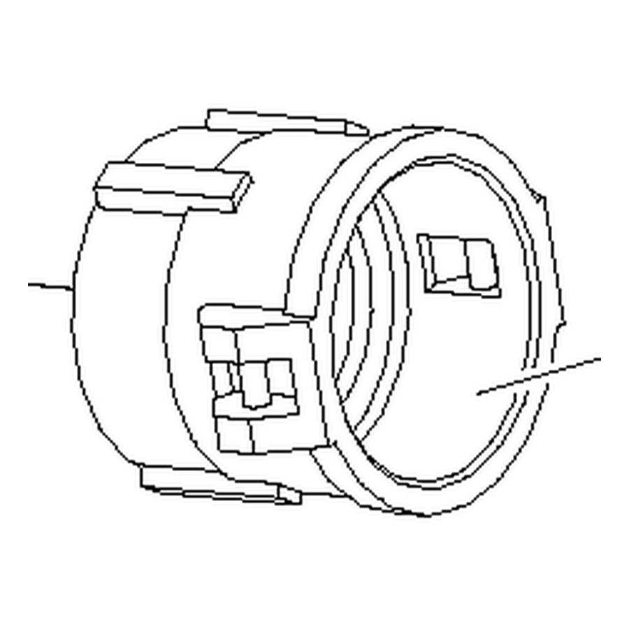 Gewindeeinsatz Camlock-Innengewinde 3