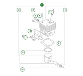 Zylinderkit D48 Ersatzteil Zylinderkit D48 Ersatzteil