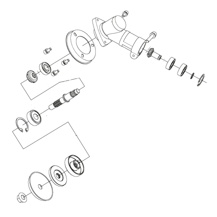 Getriebegehäuse 31R/33R 5937024-01