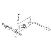 Gewichtsübertragung der Leberbaugruppe Gewichtsübertragung der Leberbaugruppe