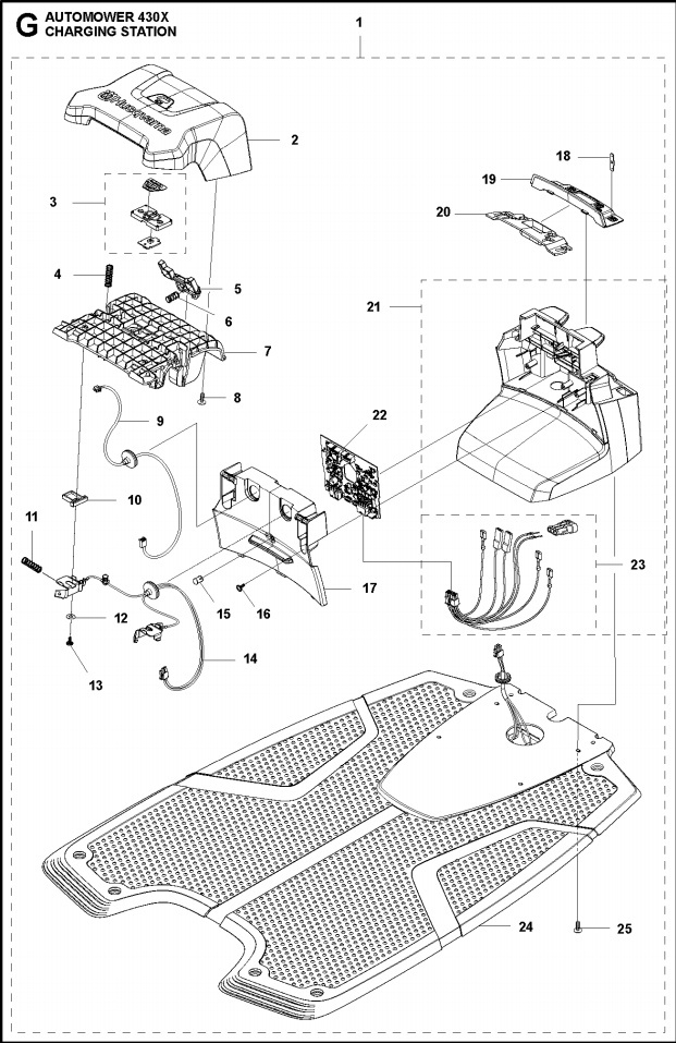 Ladestation 320, 330X, 420, 430X, 440, 450X