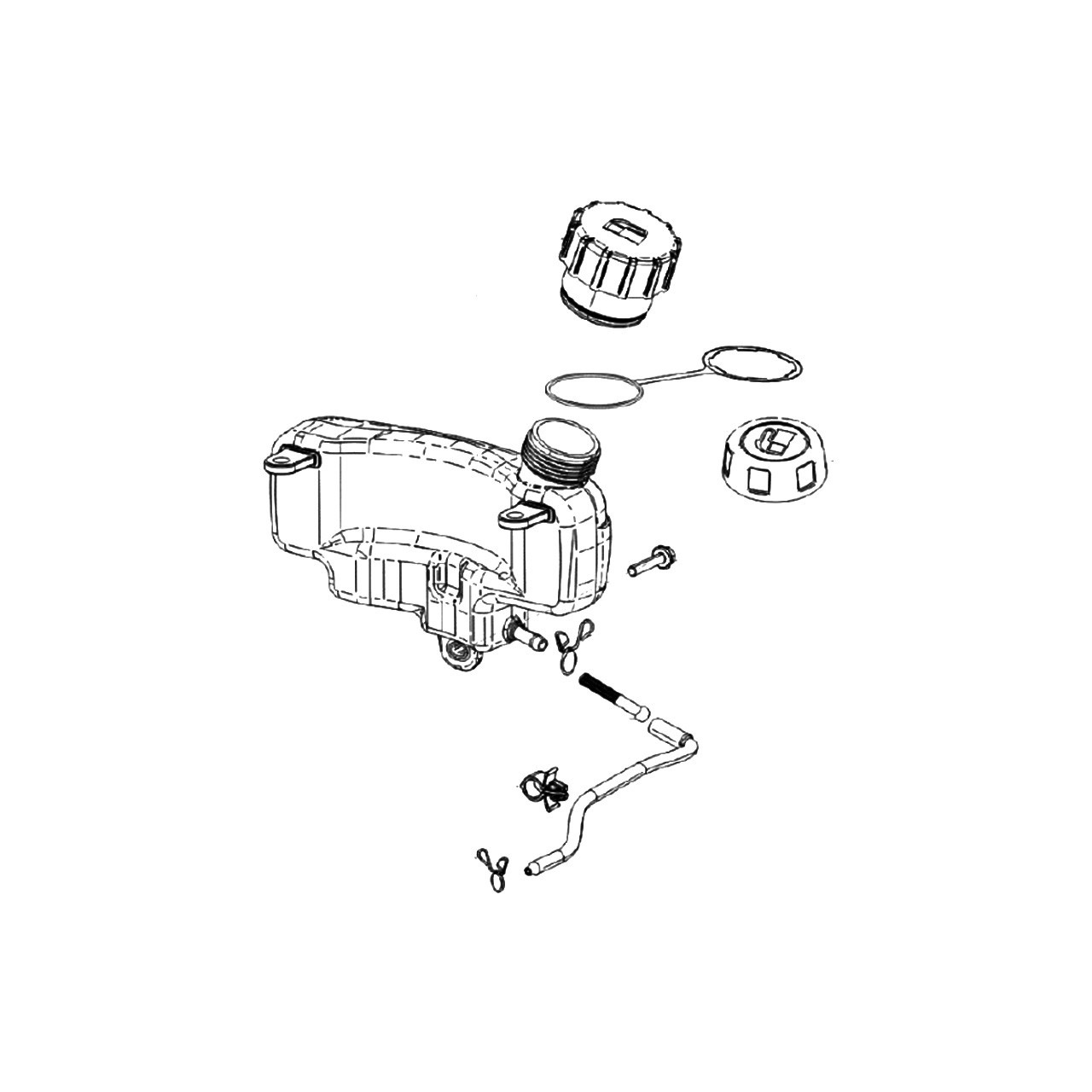 Kraftstofftank Rato 120 5949844-01