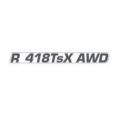 Aufkleber Motorhaube R 418Tsx Awd 5949895-03 Aufkleber Motorhaube R 418Tsx Awd 5949895-03