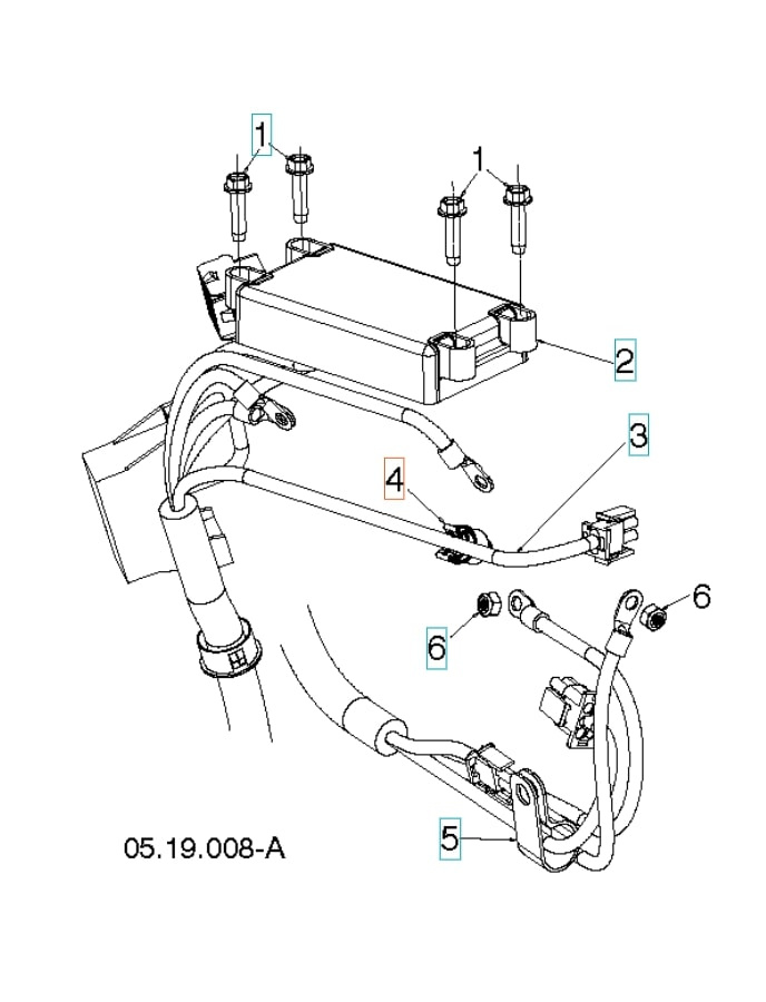 Klemme für gewellten Schlauch, 1/4 Schwarz