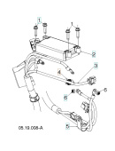 Klemme für gewellten Schlauch, 1/4 Schwarz Klemme für gewellten Schlauch, 1/4 Schwarz