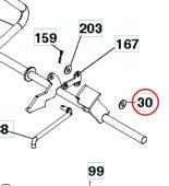 Unterlegscheibe .406 I,D, X 1 O,D, X ,0