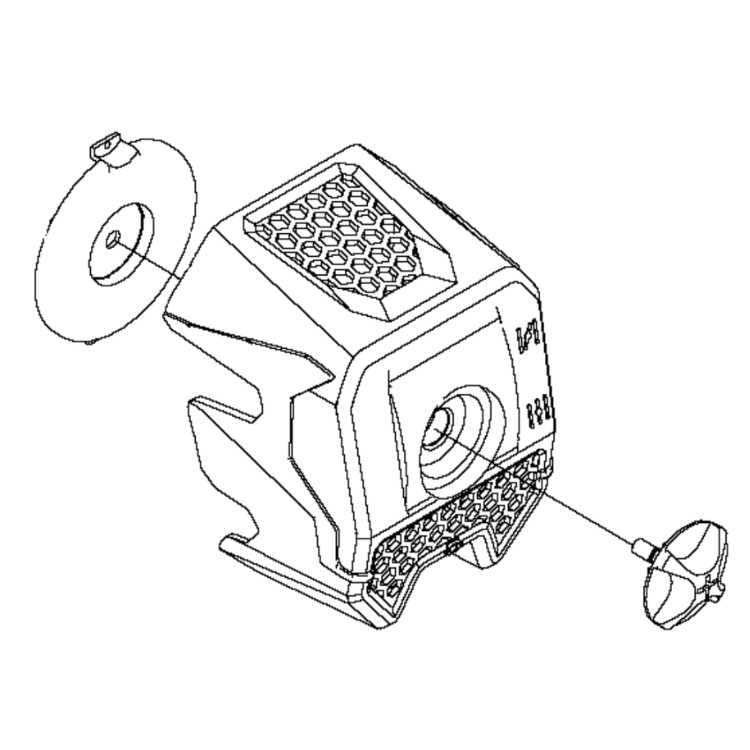 Filterabdeckung Kompl 5961973-01