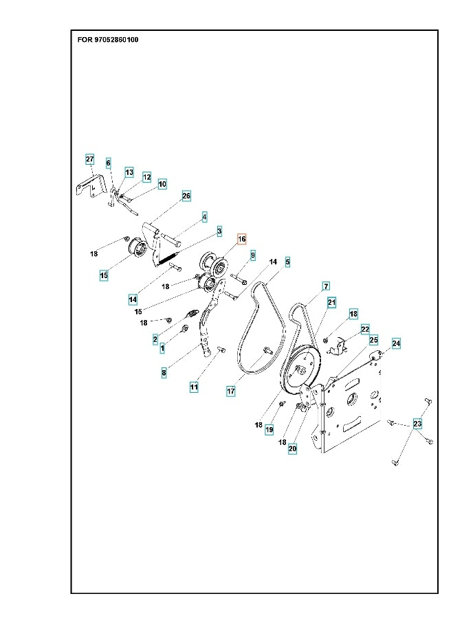 Unterlegscheibe 11/32 x 11/16 x 14 Ga T