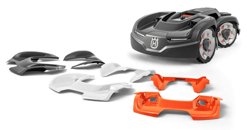 Wechselcover grau 435X