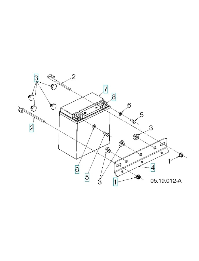 Schraube mit Außensechskantkopf M 6
