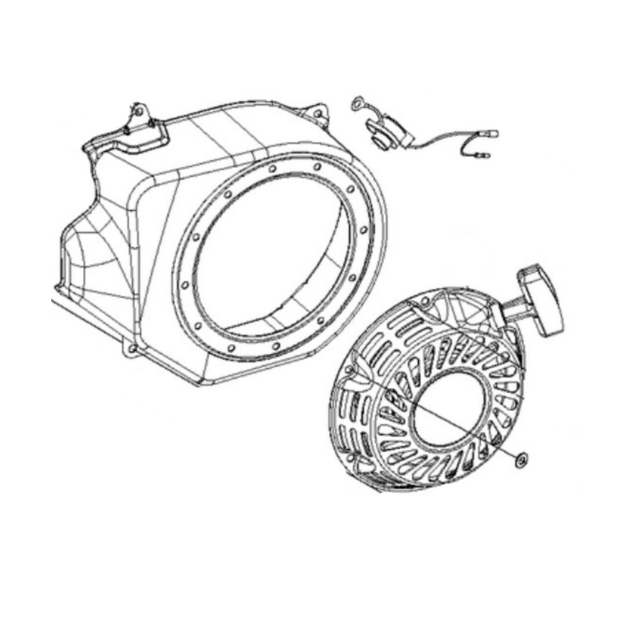 Anlasser Kompl. Rückzug 5966055-01