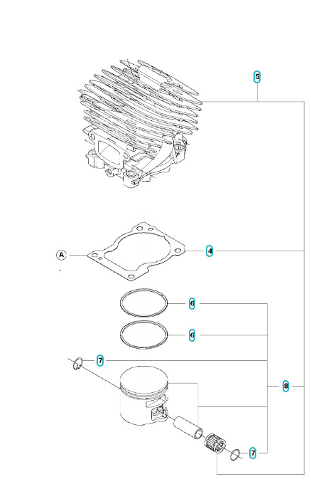 Zylindersatz 592XP, 592XPG
