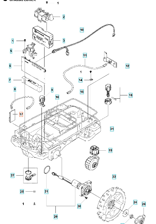 Platine Schleifensensor PCBA