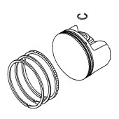 Kolbeneinheit Kolbeneinheit