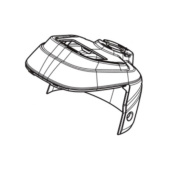 Abdeckung Lenksäule oben P520 Abdeckung Lenksäule oben P520