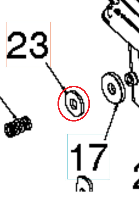 Unterlegscheibe 13/32 x 1 x 7/64