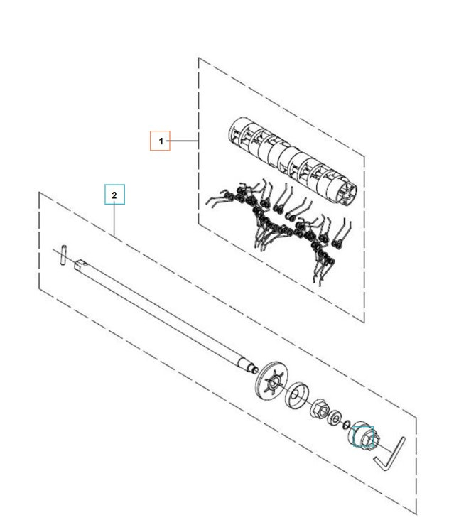 Vertikulierklingen-Kit 5975279-01