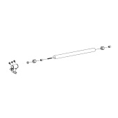 Wellenbaugruppe Untere Trimmerwelle 5975951-01 Wellenbaugruppe Untere Trimmerwelle 5975951-01