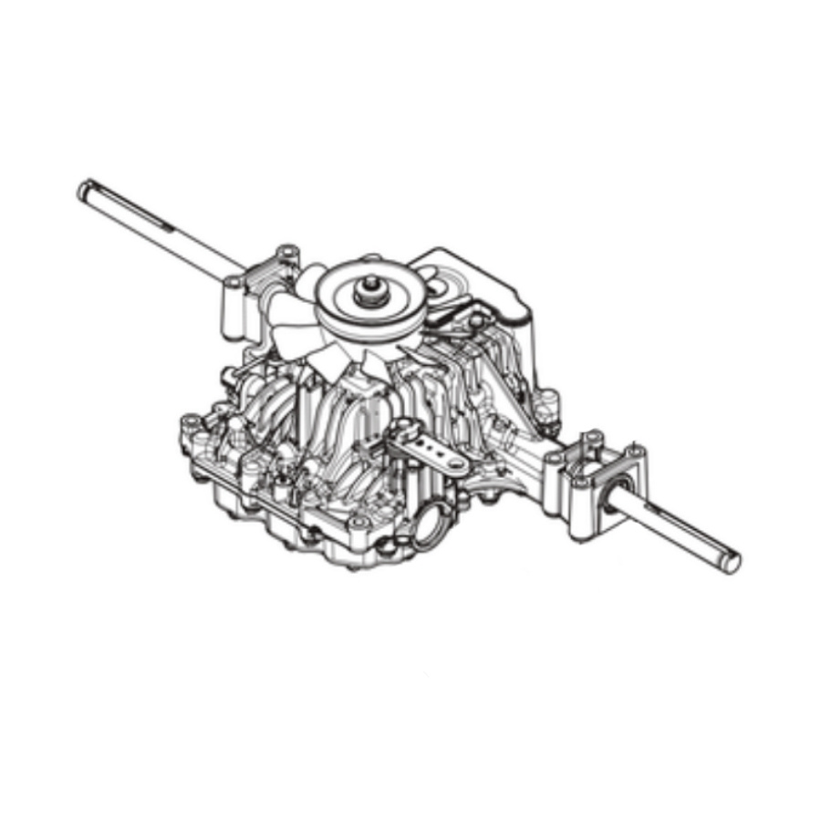 Getriebe Hydrogear t2 hydrostatisch t2-bcbe-3x3c-1ux1