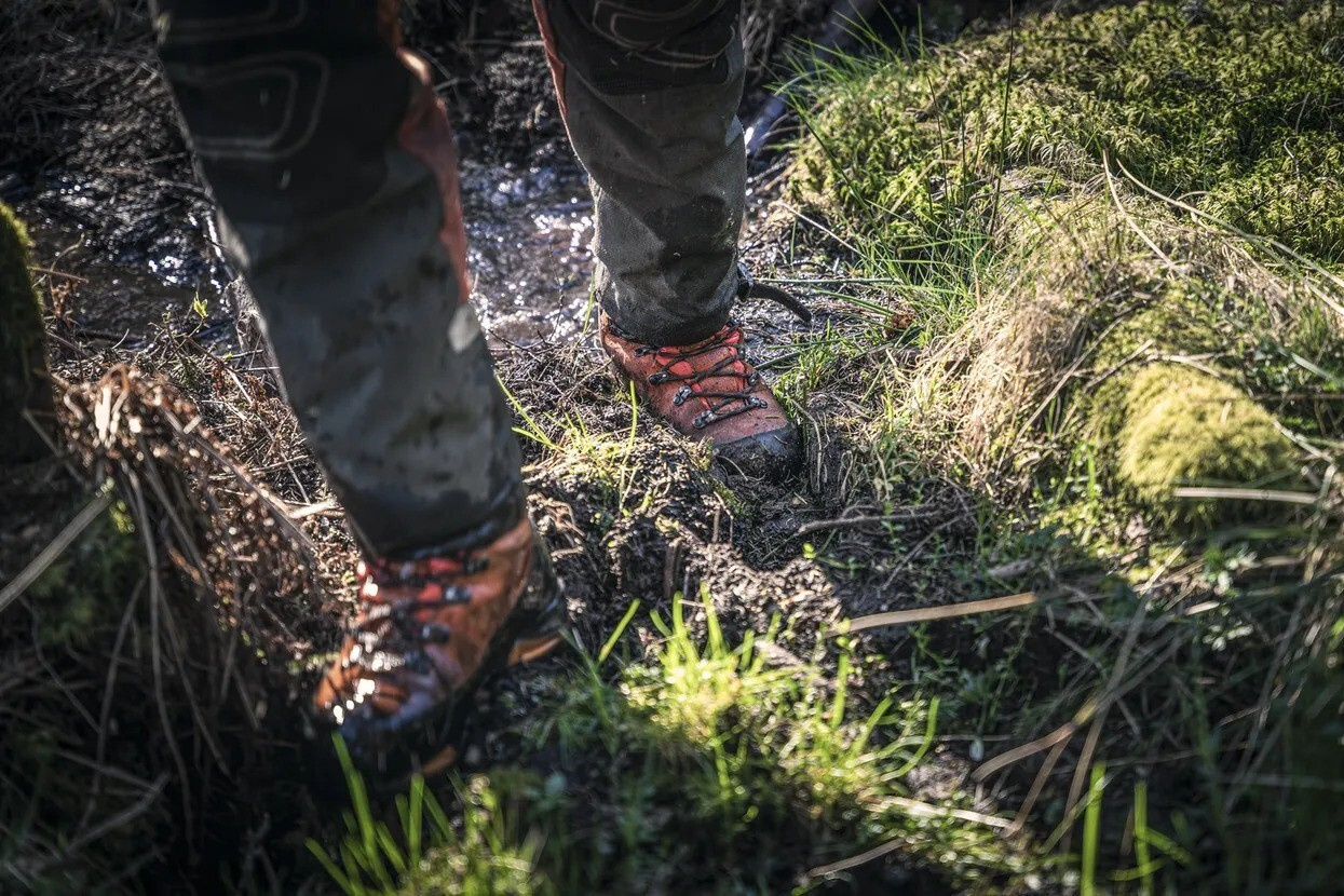 Lederstiefel mit Schnittschutz Husqvarna Technical