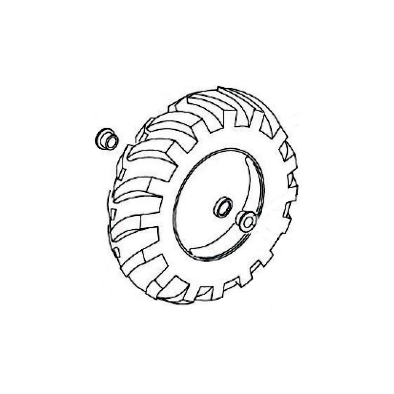 Radsatz Linkes Radsatz Für C 5977132-01