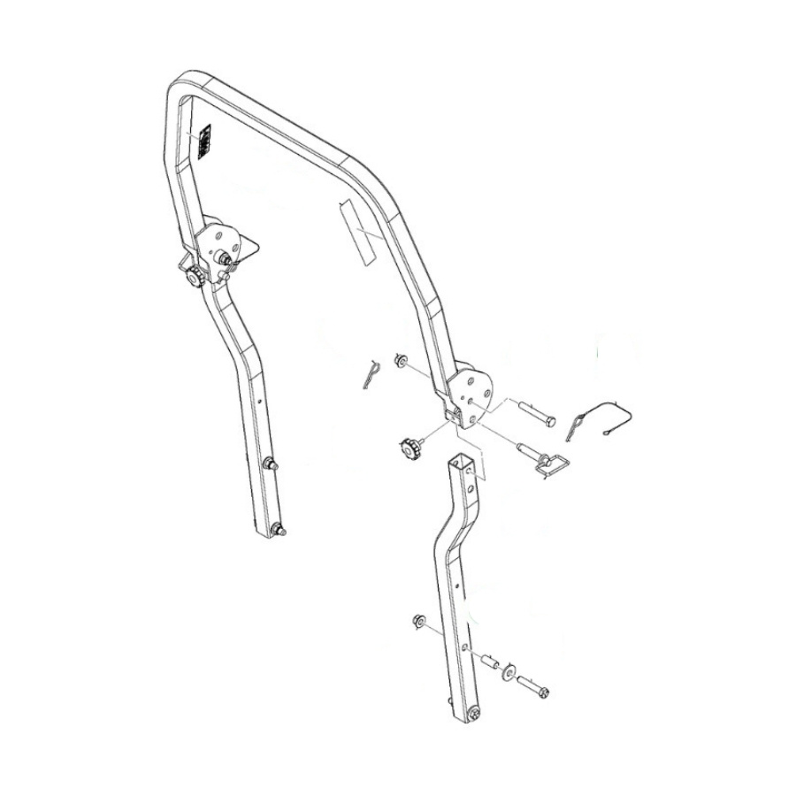 Rops Service Kit Z400/Z400X Gr 5984291-01