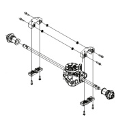 Getriebesatz Hinterradgetriebe 5985137-01 Getriebesatz Hinterradgetriebe 5985137-01