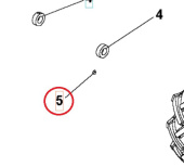 Schraube St Hc M8X10 Din 914 45H 5986756-01 Schraube St Hc M8X10 Din 914 45H 5986756-01
