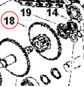 Zahnrad 15-44 5986774-01 Zahnrad 15-44 5986774-01