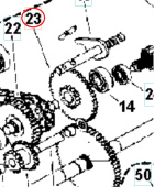 Zahnrad 15-44 5986775-01 Zahnrad 15-44 5986775-01