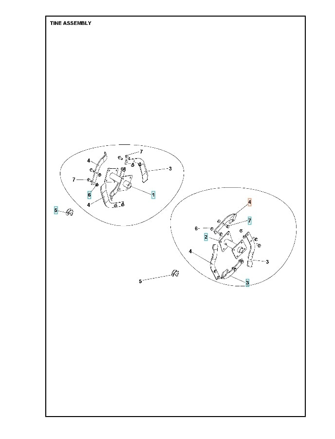 Rechtes Messer Roto400 5986784-01