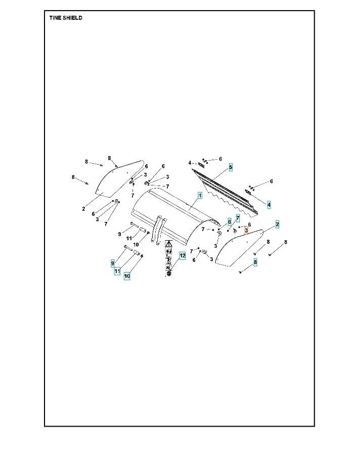 Abdeckung Zinkenabdeckung Carter Roto40 5986807-01
