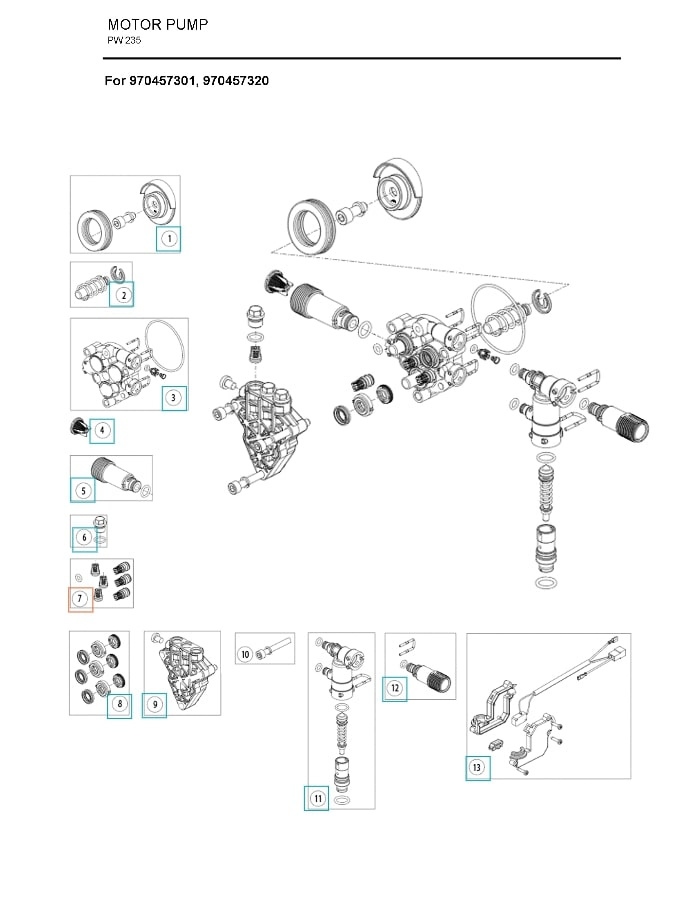 Einlass Auslassventil 5986841-33